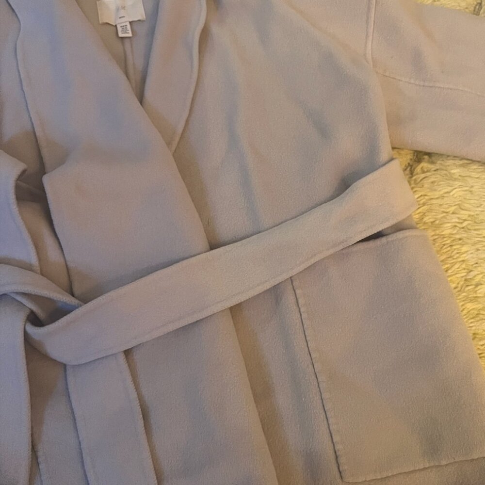 Handmade Wool-Blend Coat - Picture 4 of 5